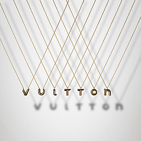 Louis Vuitton LV & Me bracelet, letter U